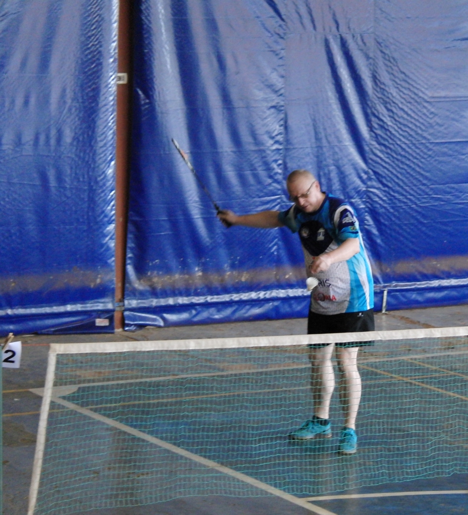 Der Aufschlag muss sitzen